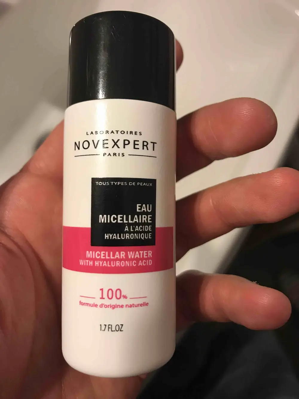 NOVEXPERT - Eau micellaire à l'acide hyaluronique