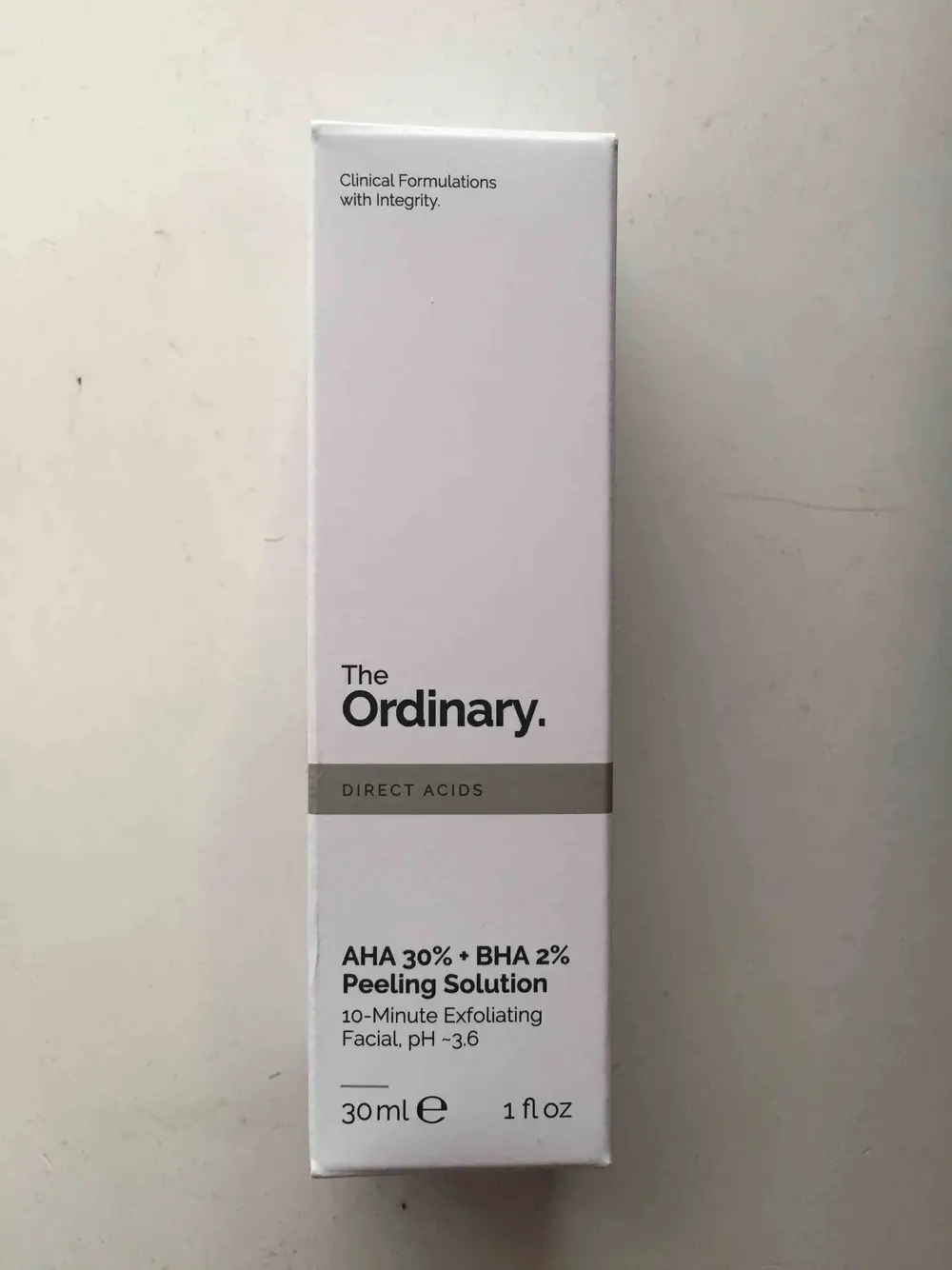 THE ORDINARY - Peeling solution - 10-minute exfoliating facial