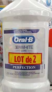 ORAL-B - 3D White luxe - Bain de bouche menthe