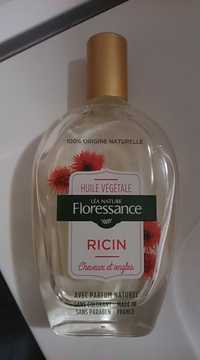 FLORESSANCE - Ricin - Huile végétale cheveux et ongles