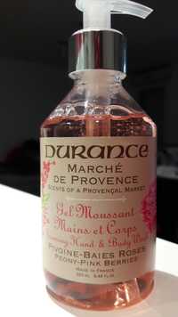 DURANCE - Marché de Provence - Gel moussant 
