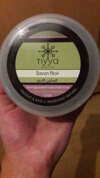 TIYYA - Savon noir - Gommage purifiant à base d'huile d'olive 