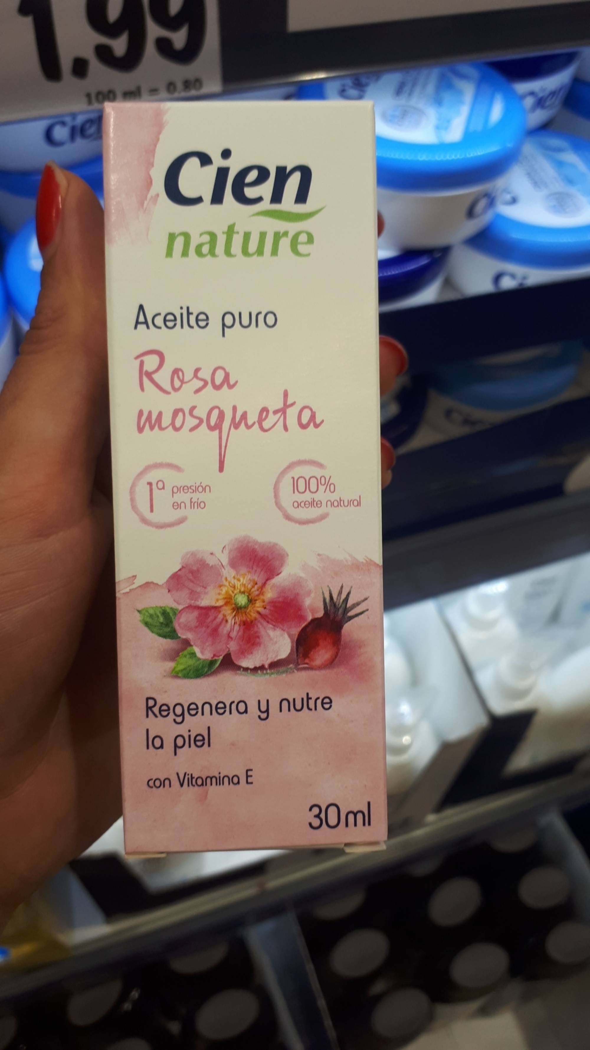 CIEN - Nature - Aceite puro rosa mosqueta 