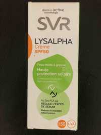 SVR - Lysalpha - Crème SPF50
