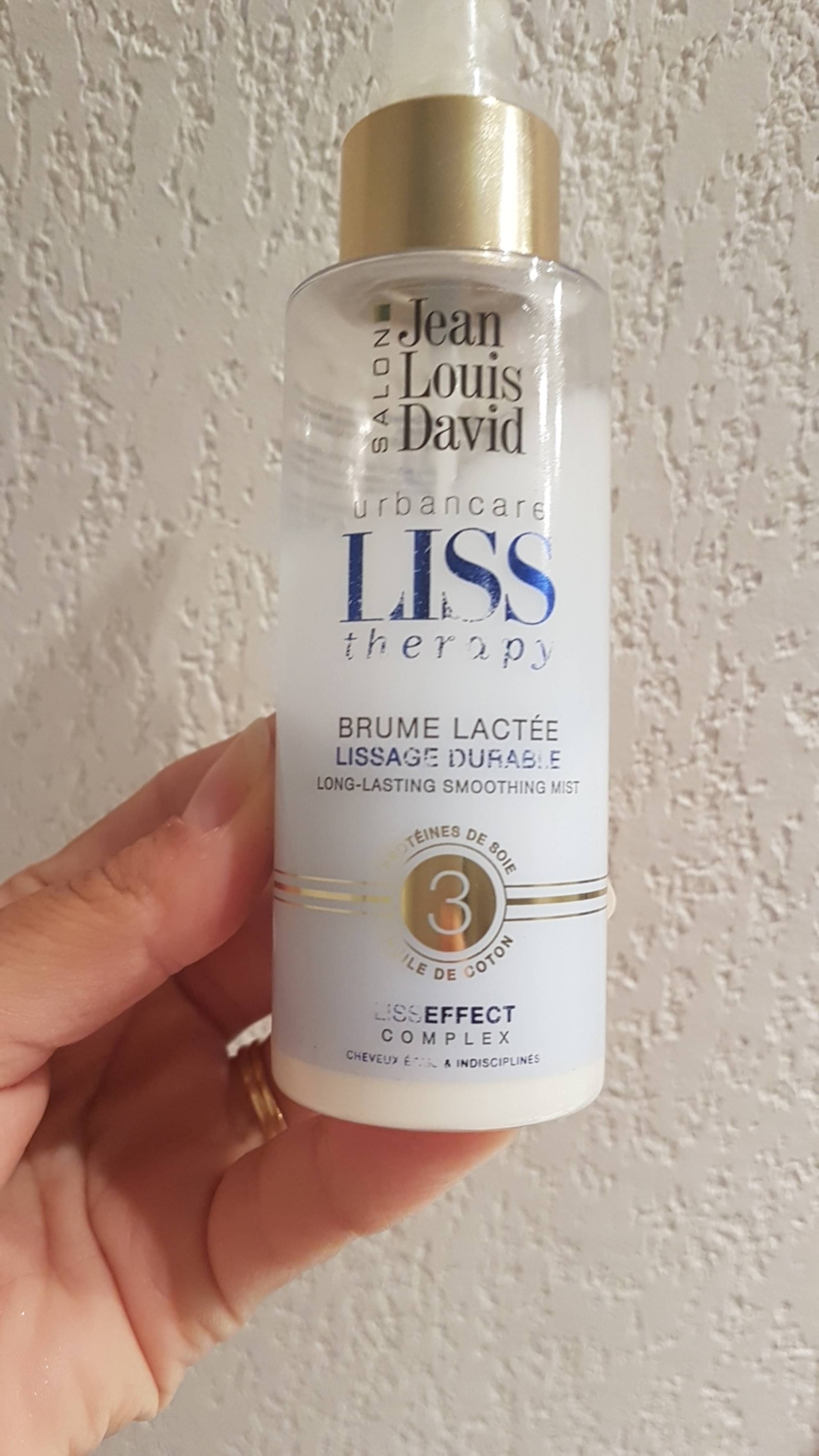 JEAN LOUIS DAVID - Liss therapy - Brume lactée lissage durable