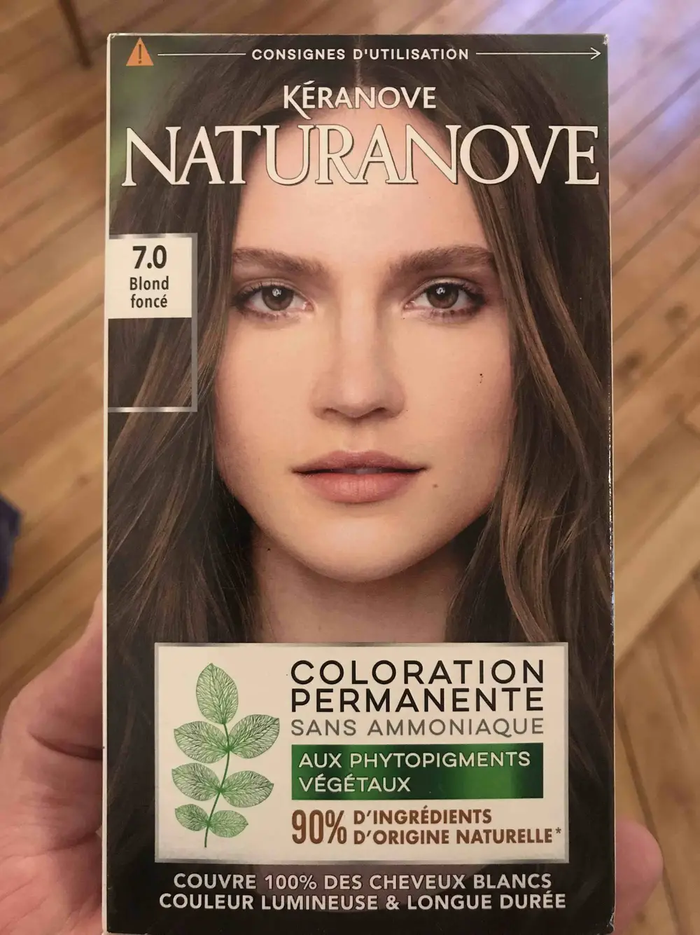 KÉRANOVE - Naturanove - Coloration permanente 7.0 Blond foncé