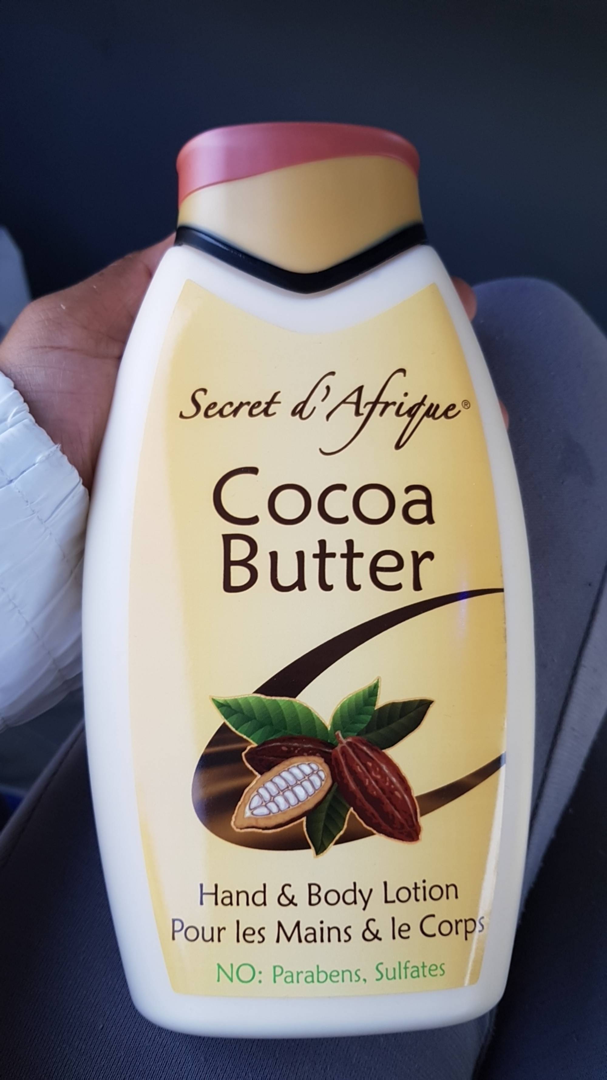 SECRET D'AFRIQUE - Cocoa butter pour les mains & le corps