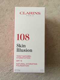 CLARINS - 108 Skin illusion - Teint naturel hydratation SPF 15