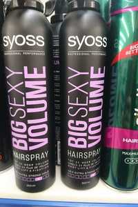 SYOSS - Big sexy volume - Hairspray 4