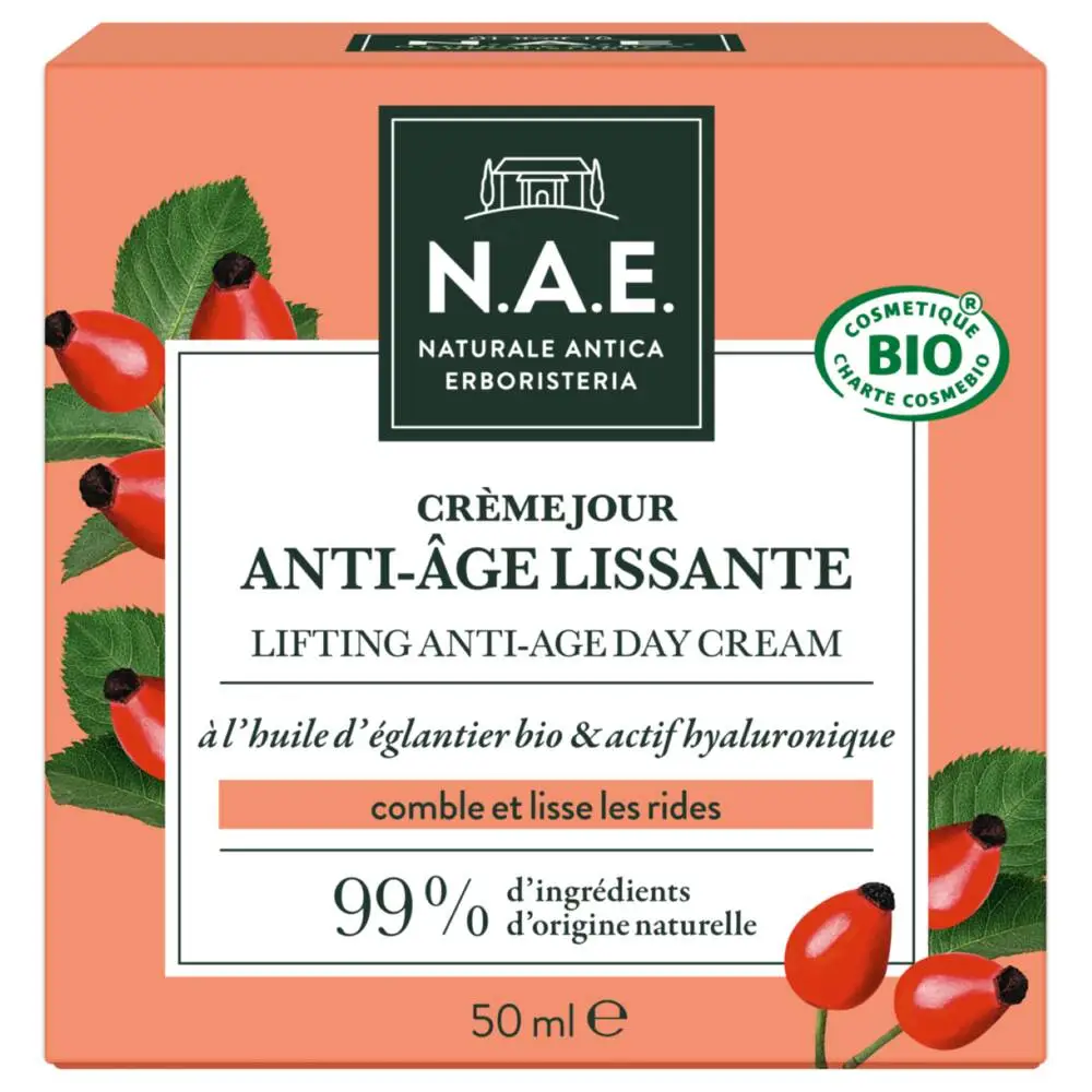 N.A.E. - N.A.E. CREME ANTI-AGE LISSANTE JOUR BIO COSMOS POT 50ML