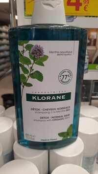 KLORANE - Shampoing à la Menthe Bio