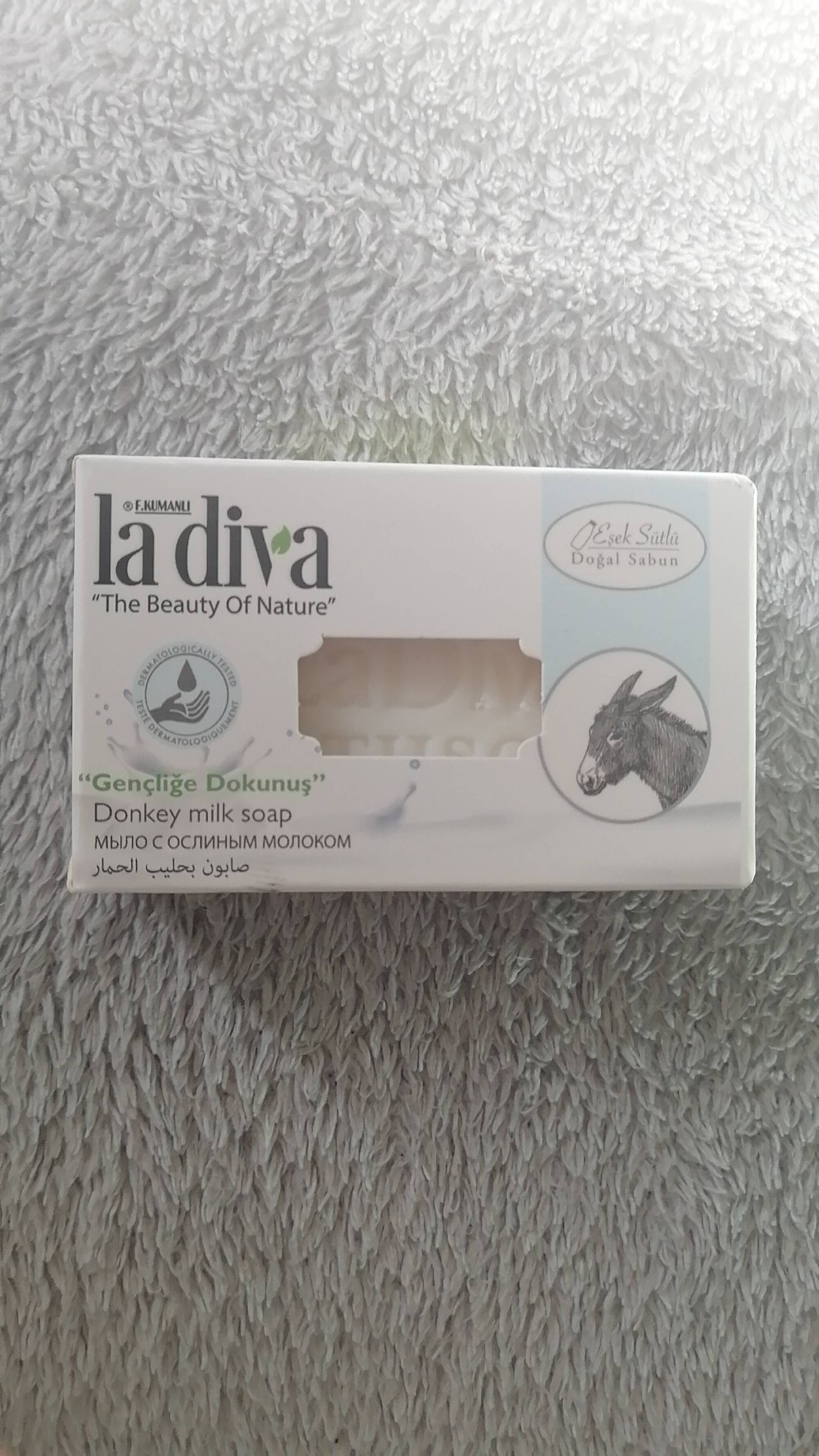 LA DIVA - Donkey milk soap