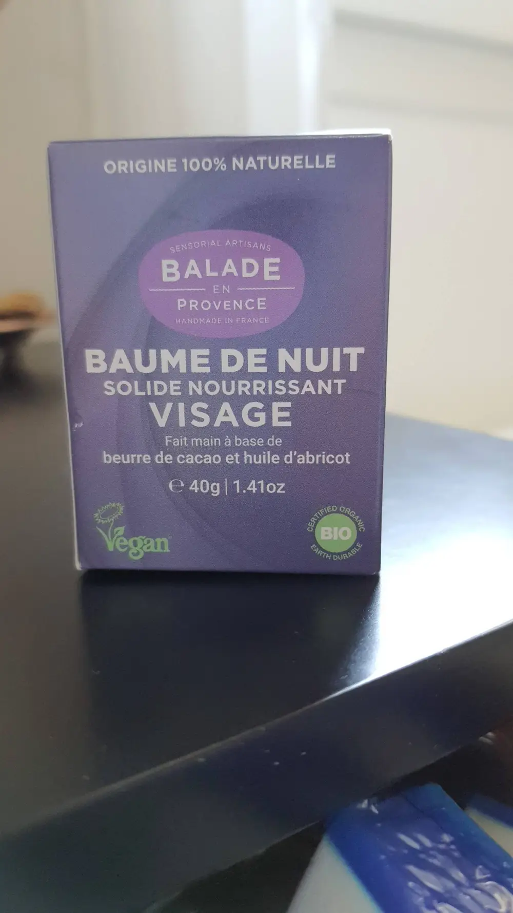 BALADE EN PROVENCE - Baume de nuit solide nourrissant