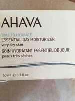 AHAVA - Soin hydratant essentiel de jour