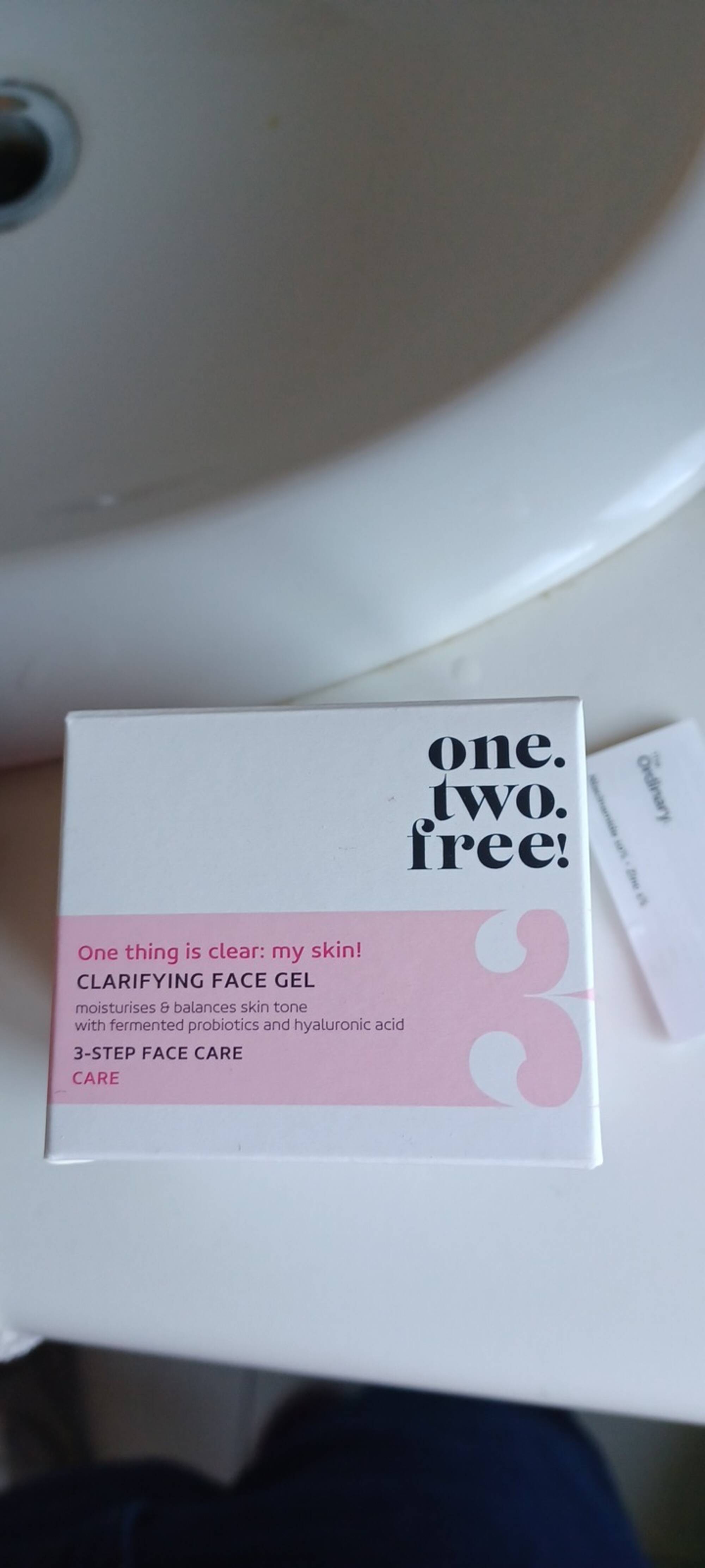 ONE.TWO.FREE! - Clarifying face gel 