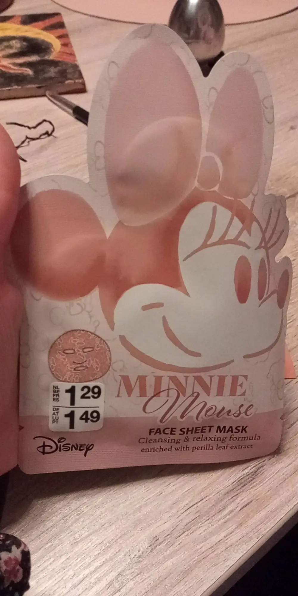 DISNEY - Minnie mouse - Masque en tissu visage