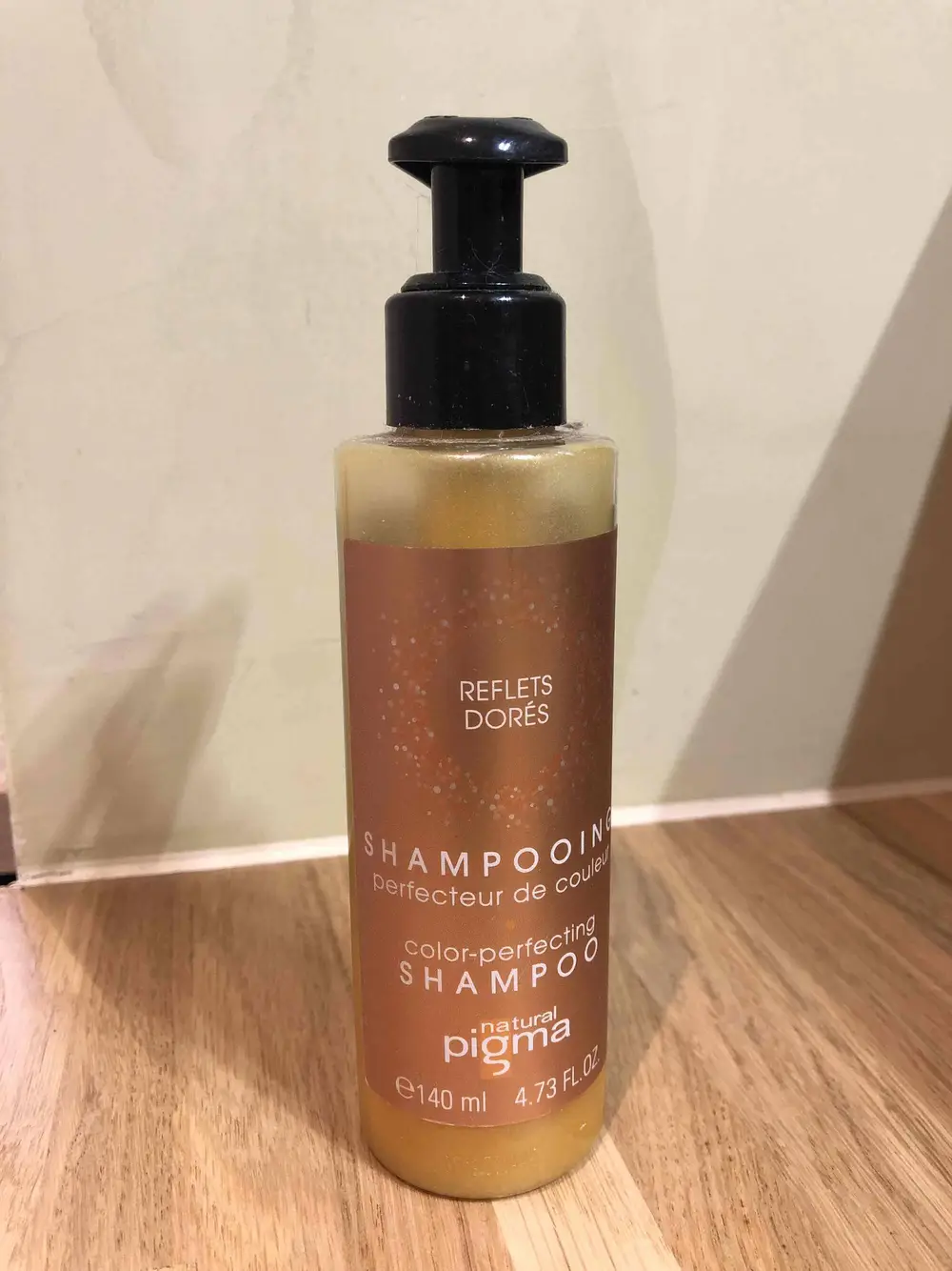NATURAL PIGMA - Reflets dorés - Shampooing perfecteur de couleur