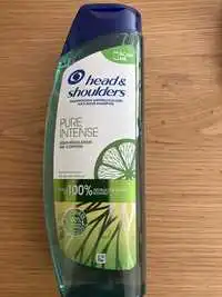 HEAD & SHOULDERS - Pure intense - Shampooing antipelliculaire