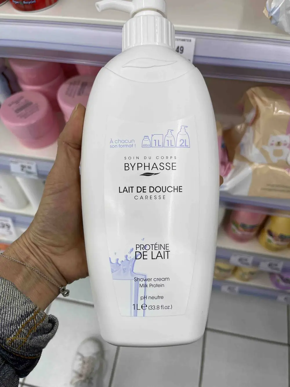 BYPHASE - Caresse- Lait de douche
