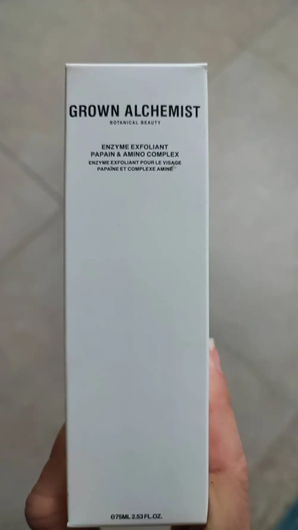GROWN ALCHEMIST - Enzyme exfoliant pour le visage