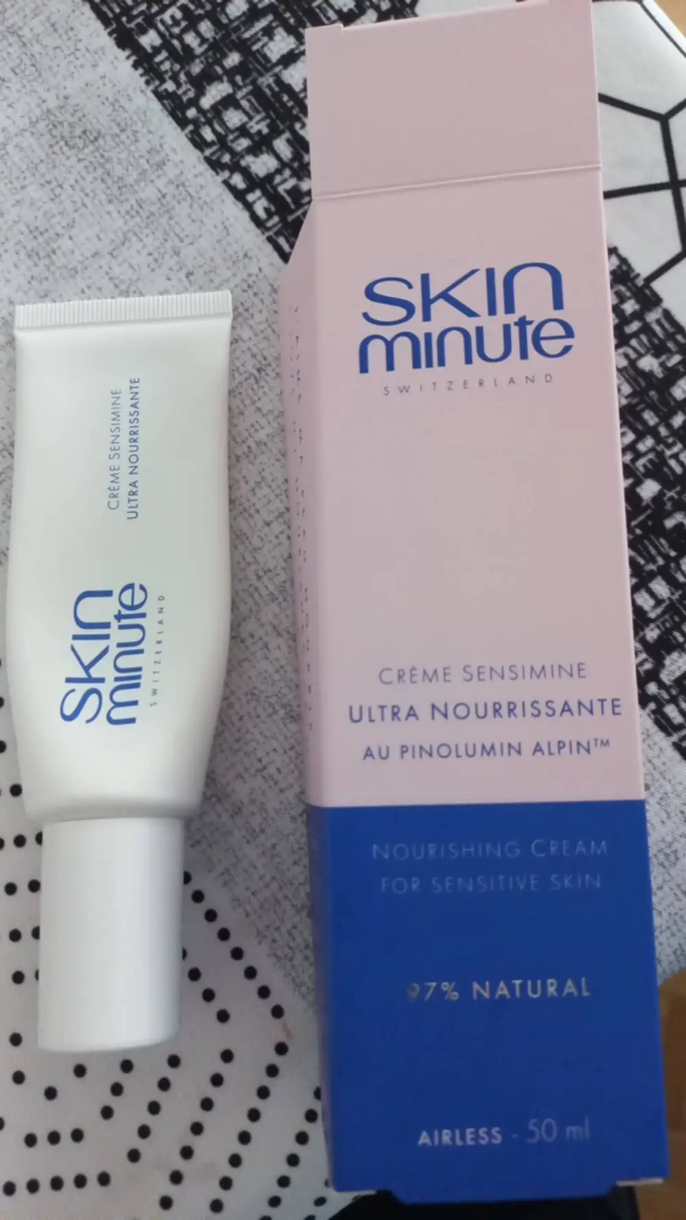 SKIN MINUTE - Crème sensimine ultra nourrissante