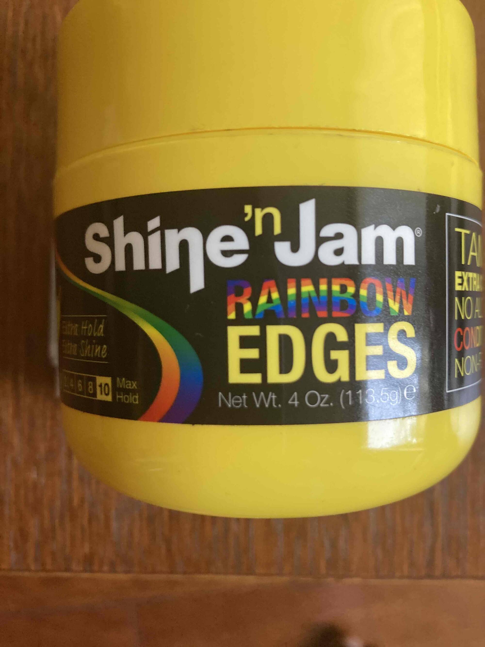 SHINE N JAM - Rainbow edges