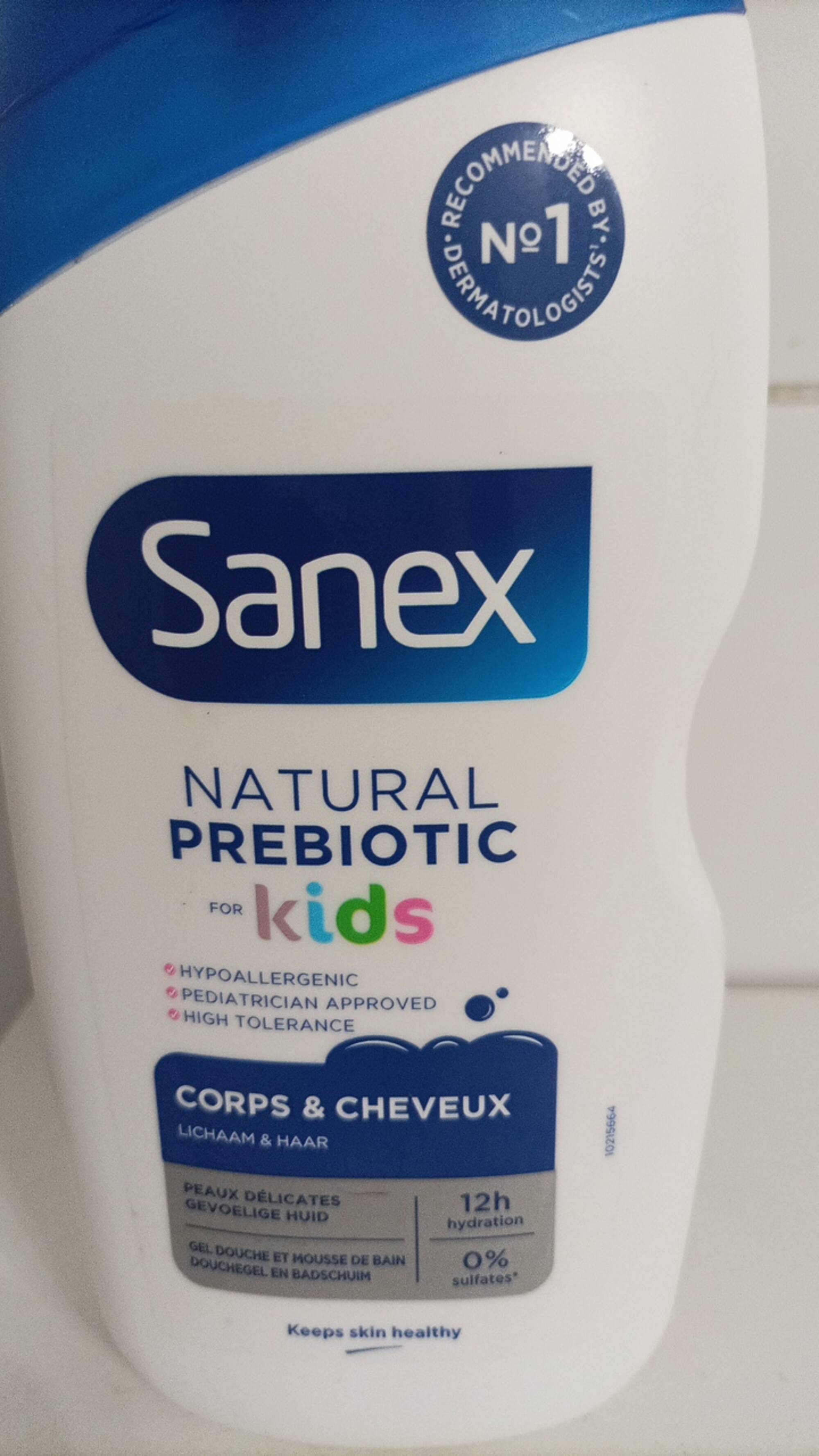 SANEX : Natural Prebiotic - Gel douche enfant 2 en 1 - chronodrive