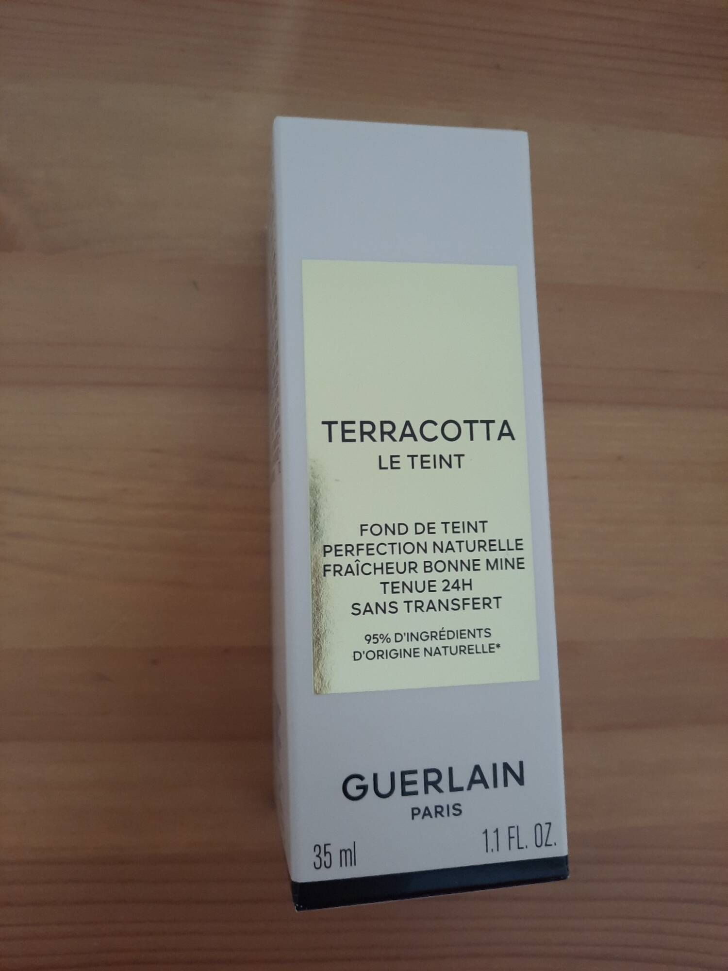 GUERLAIN - Terracotta le teint fond de teint perfection naturelle fraîcheur bonne mine tenue 24h sans transfert