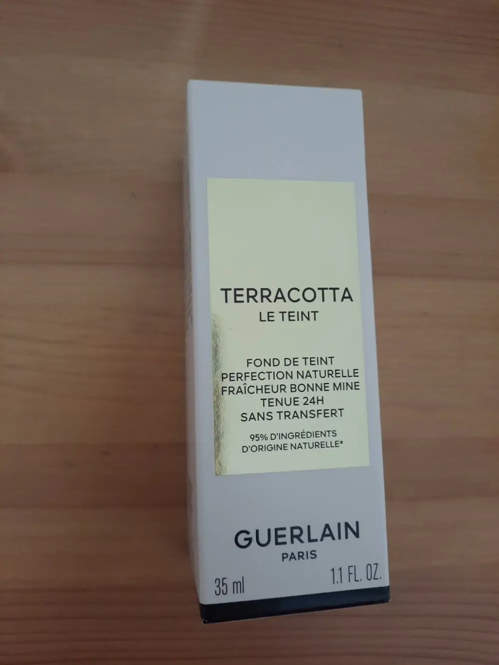 GUERLAIN - Terracotta le teint fond de teint perfection naturelle fraîcheur bonne mine tenue 24h sans transfert