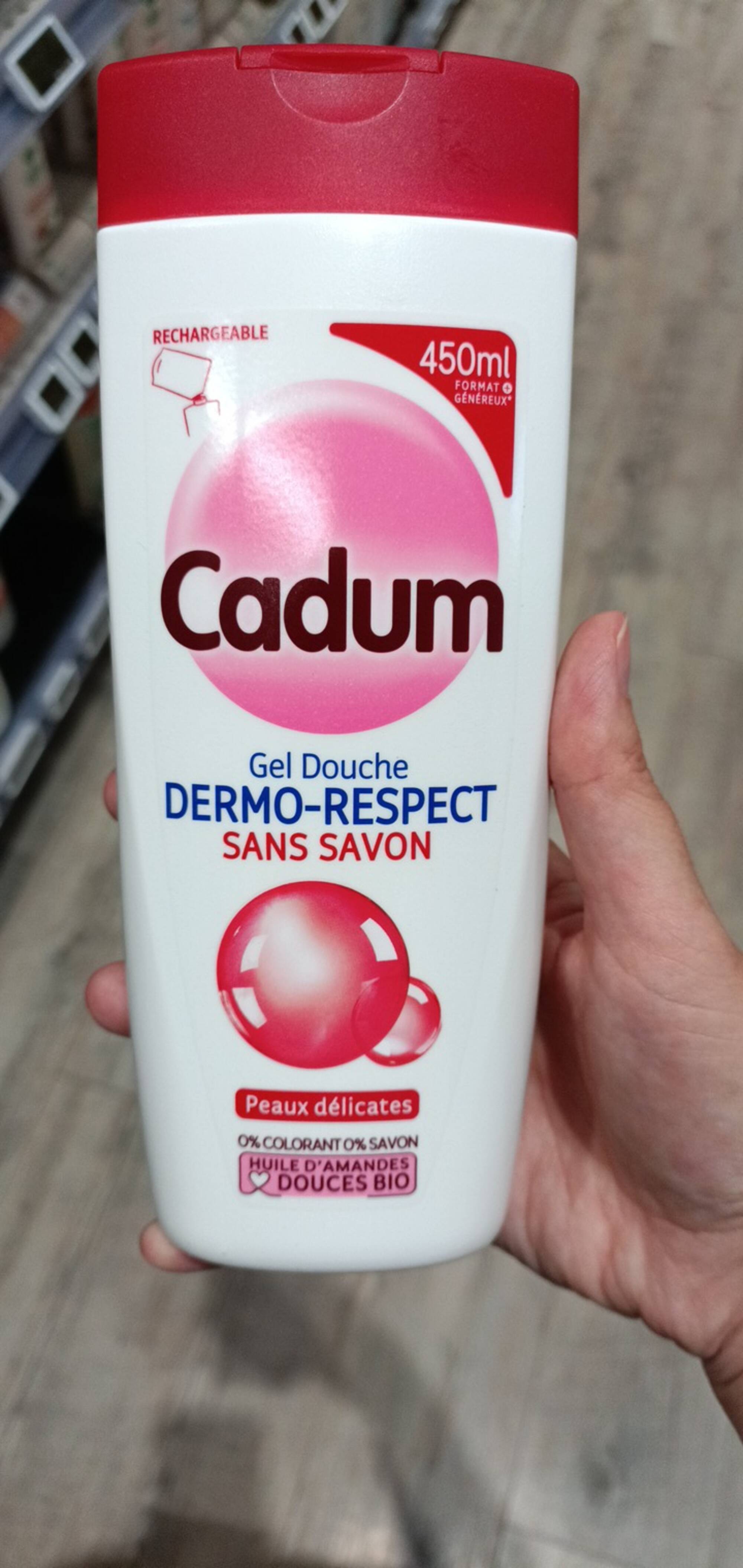 CADUM - Dermo-respect sans savon - gel douche