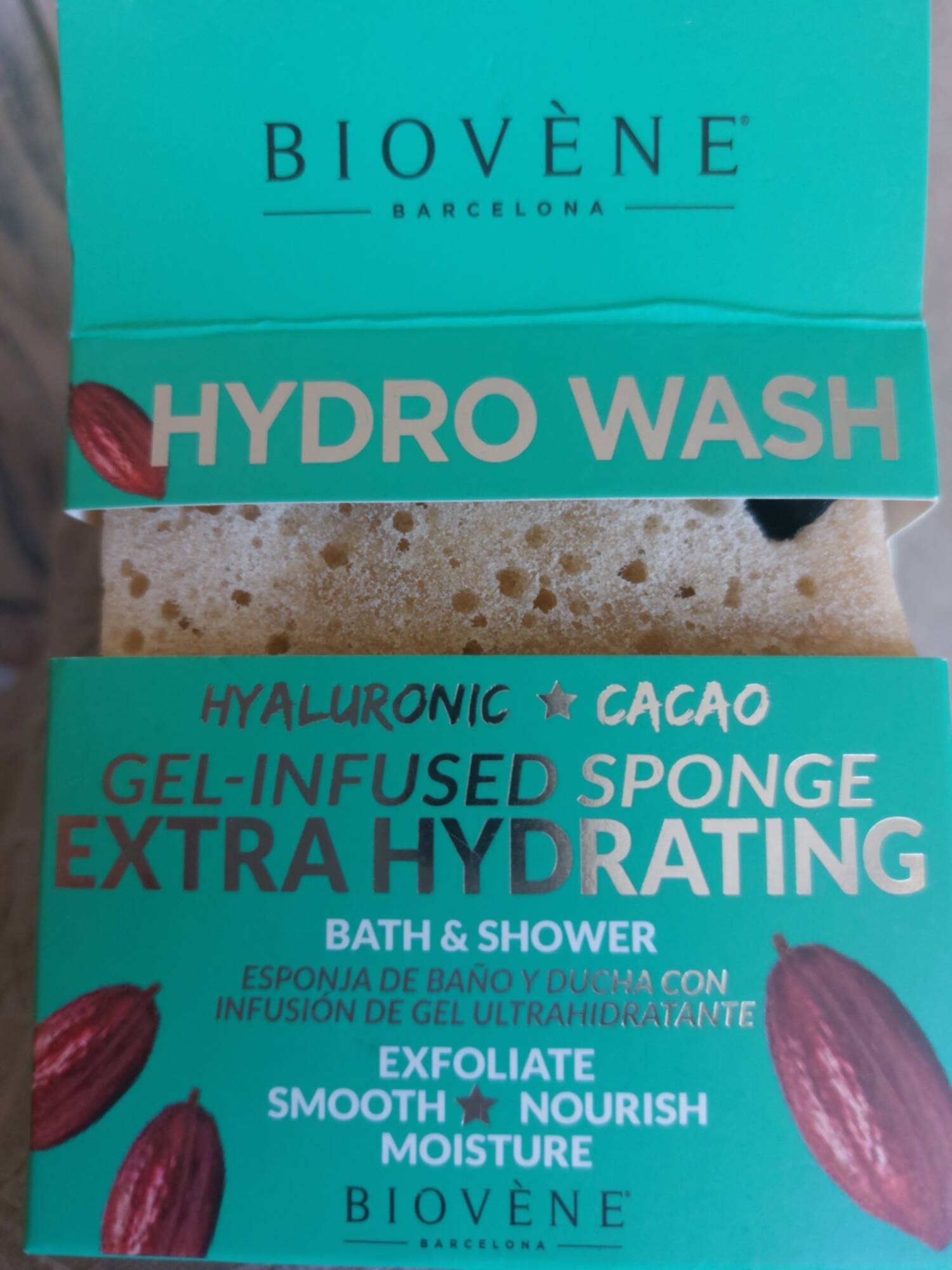 BIOVÈNE - Hydrowash gel-infused spongieux extra hydrating