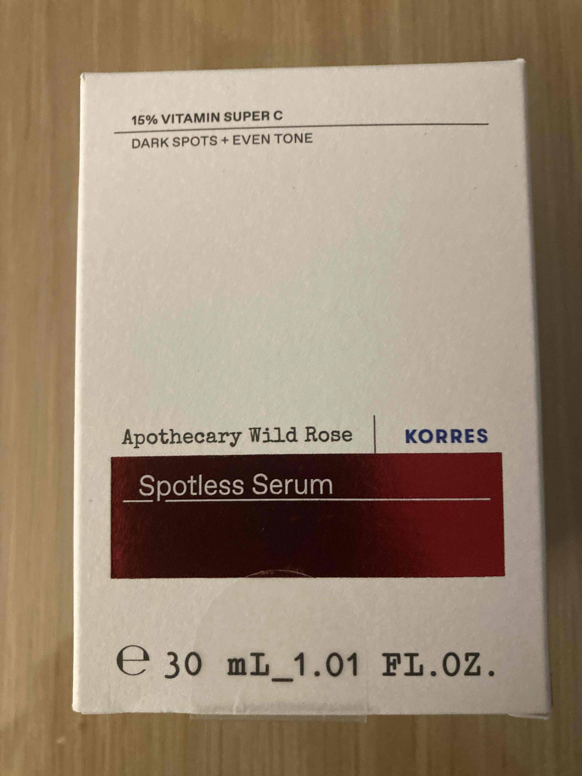KORRES - Spotless Serum 