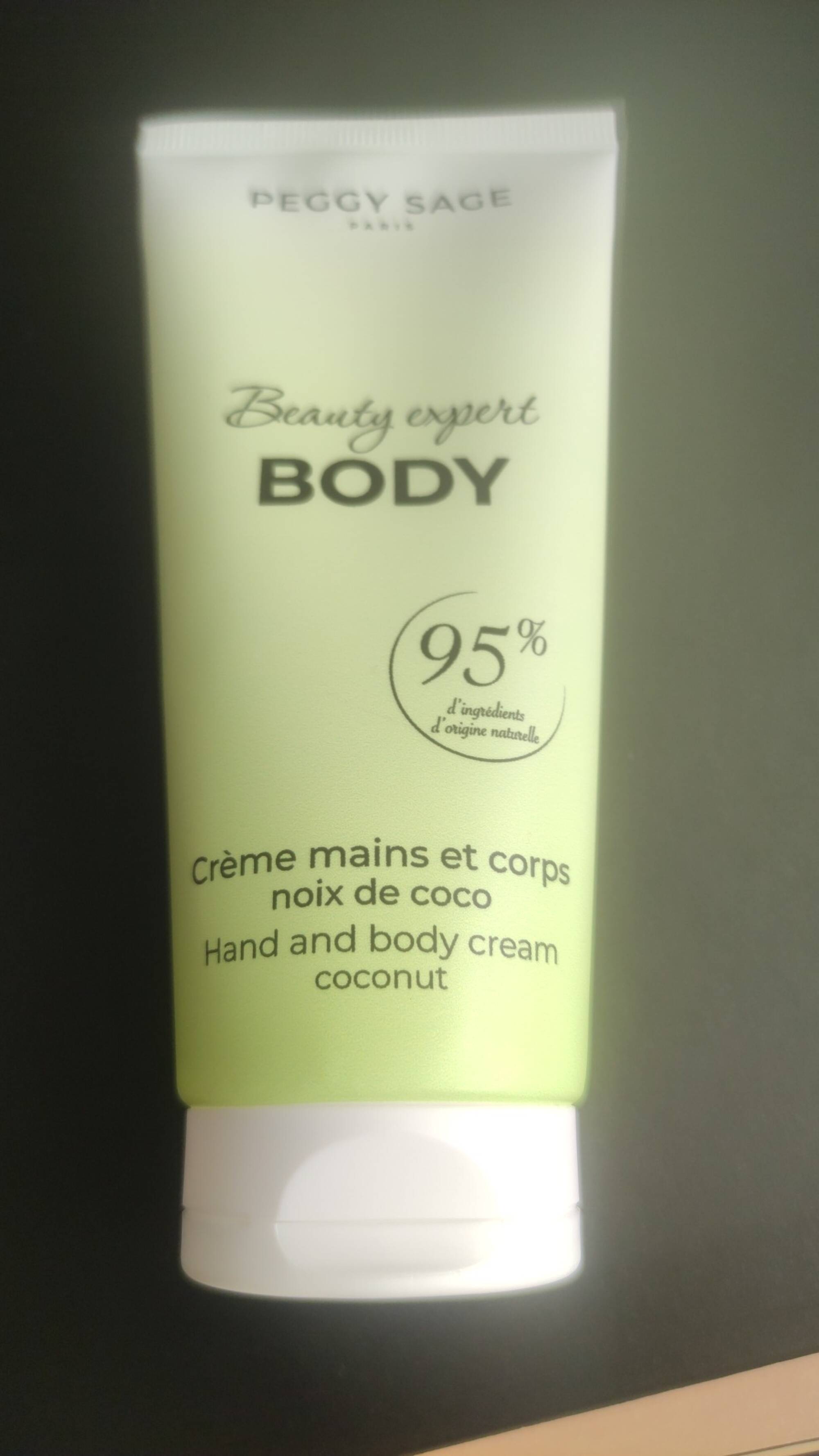 PEGGY SAGE PARIS - Body beauty expert - Crème mains et corps