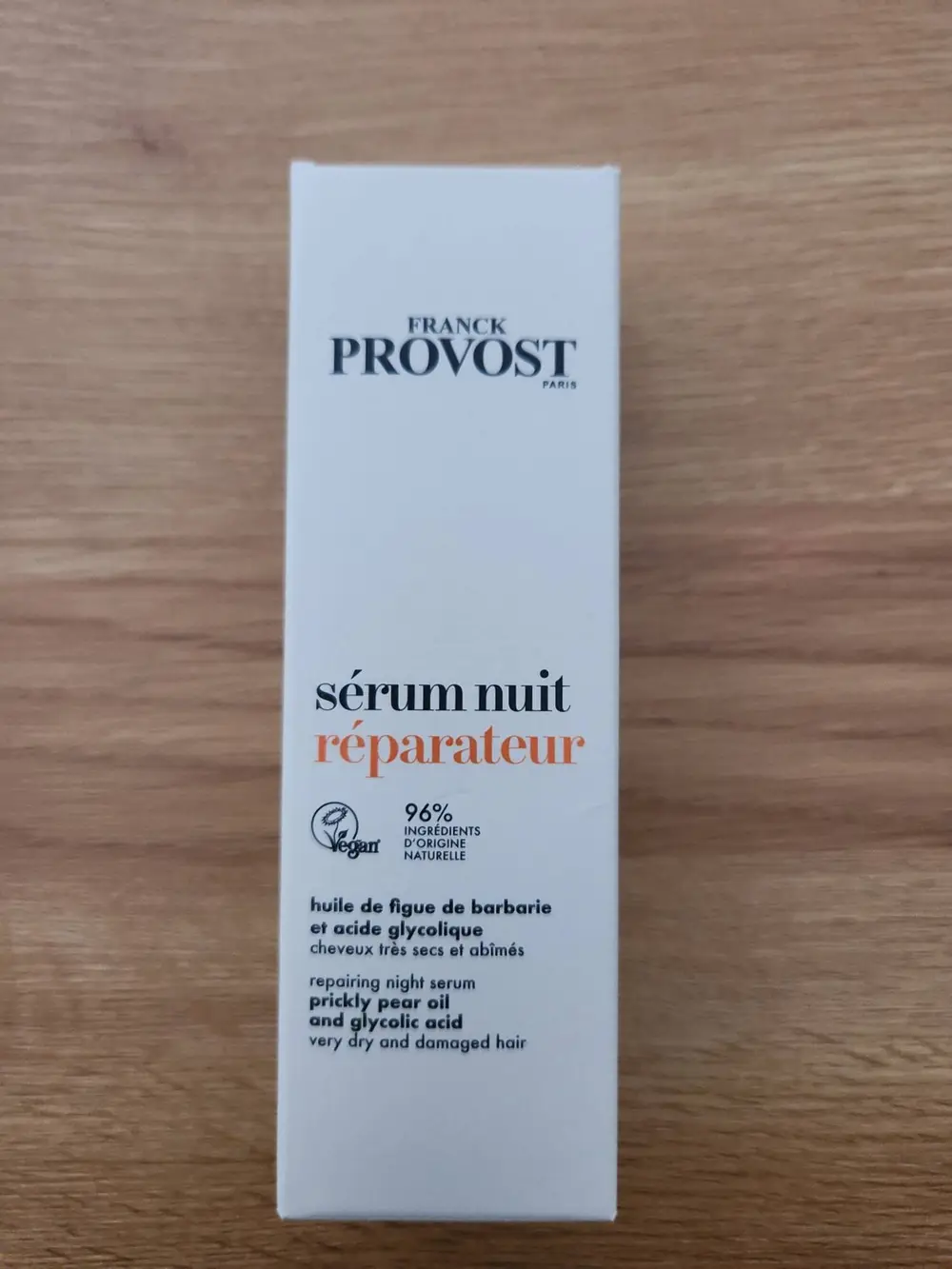 FRANCK PROVOST - Réparateur - Sérum nuit