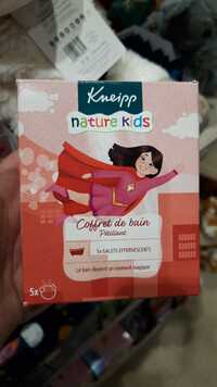 KNEIPP - Nature kids - Coffret de bain 5 galets effervescents