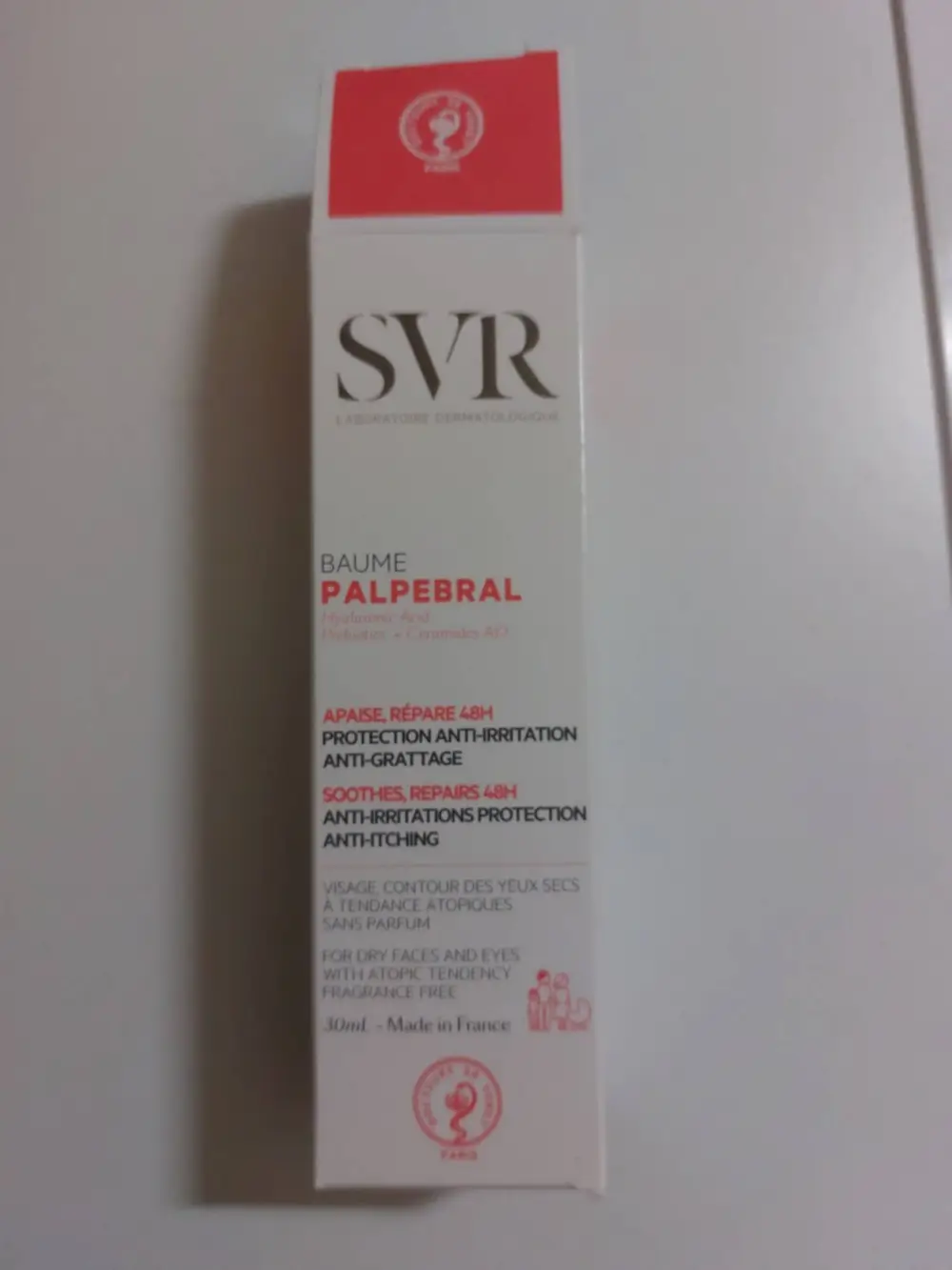 SVR - Baume Palpebral  - Protection anti-irritation anti-grattage