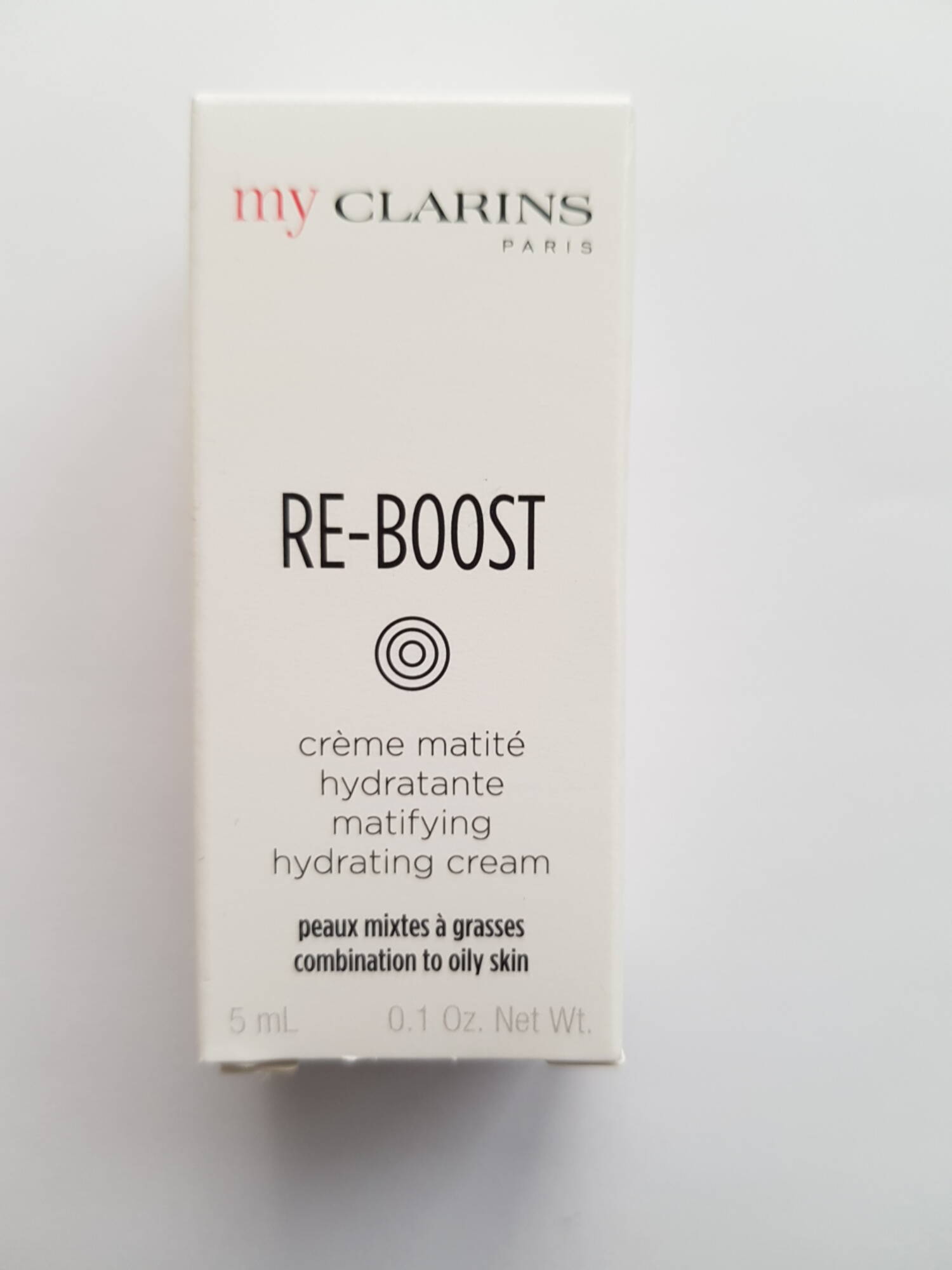 MY CLARINS - Re boost - Crème matité hydratante