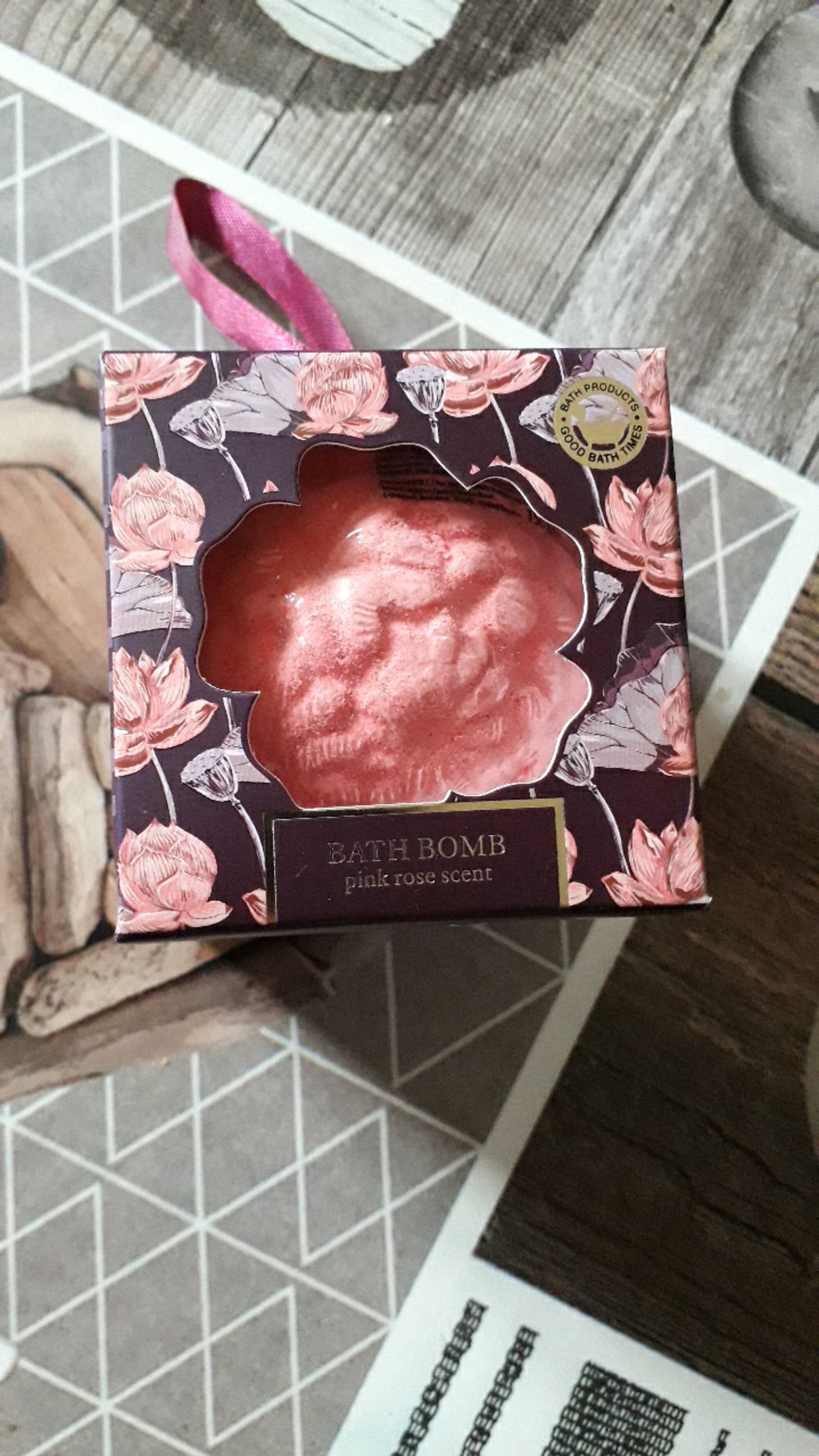 ZEEMAN - Bath bomb pink rose scent