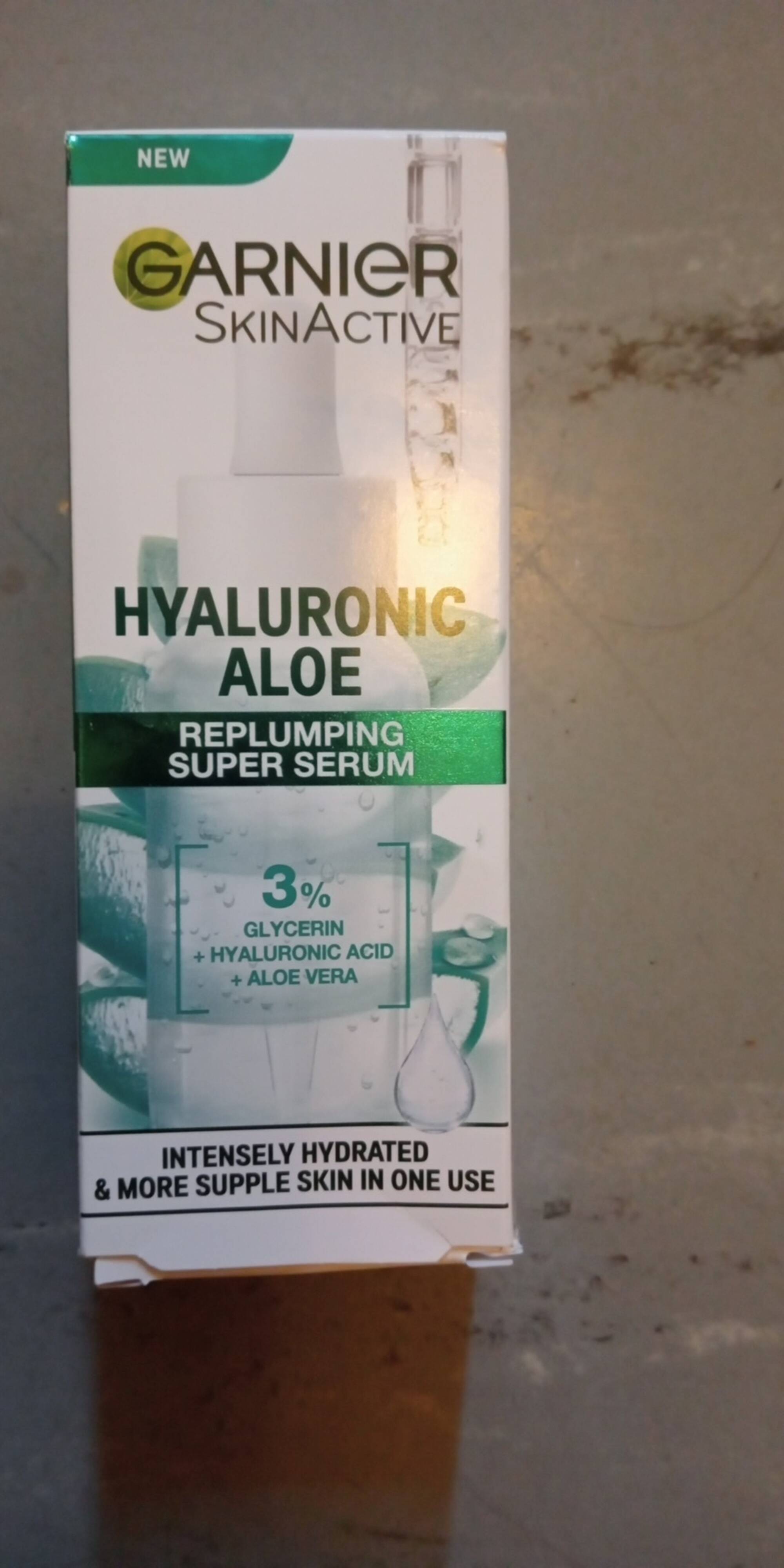 GARNIER - Skin active hyaluronic aloe - Replumpling super serum