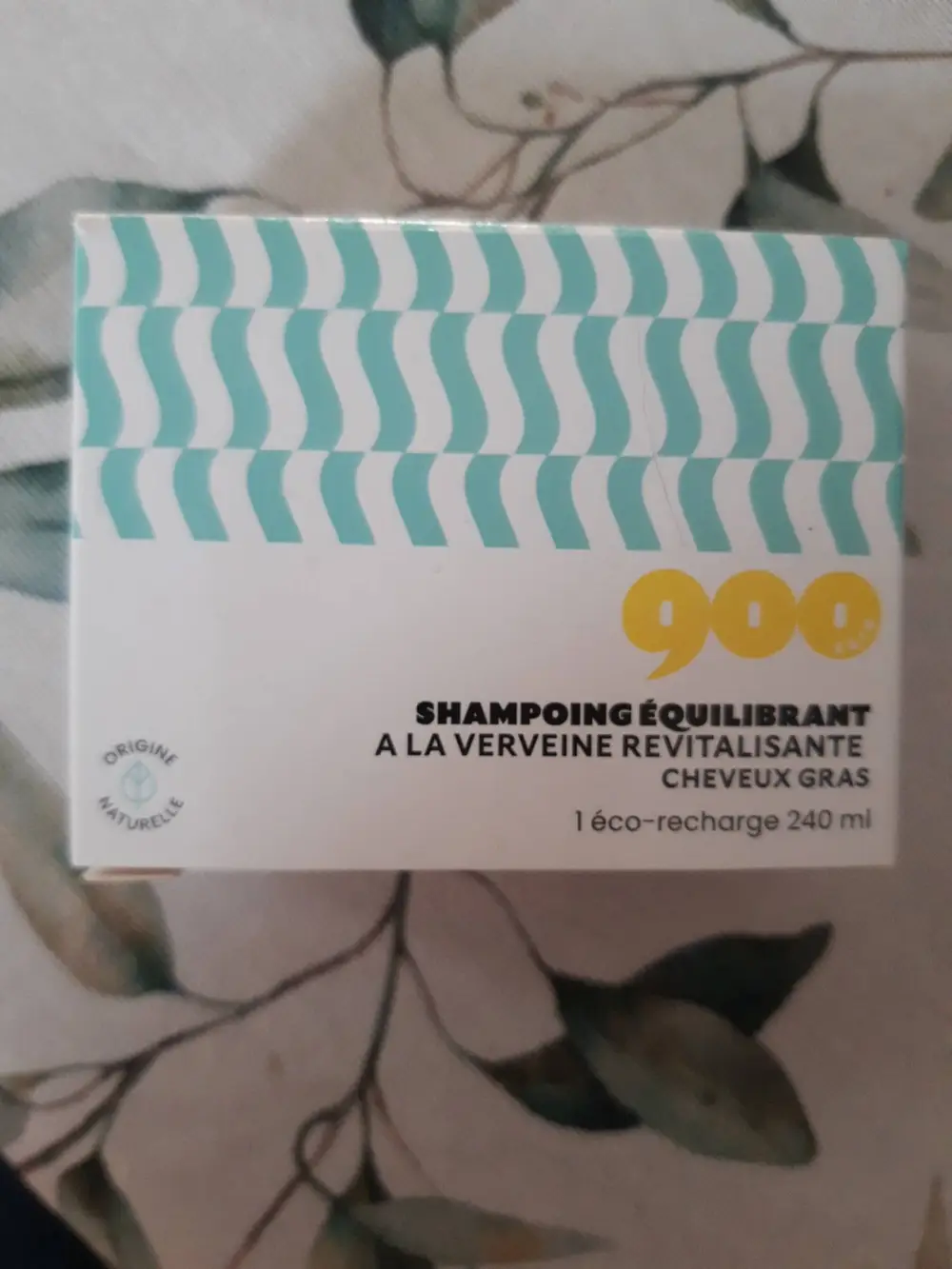 900.CARE - Shampoing équilibrant à la verveine revitalisante