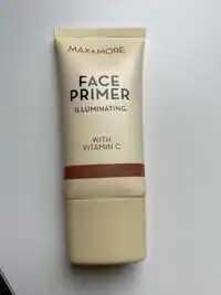 MAX & MORE - Face primer illuminating with vitamin C