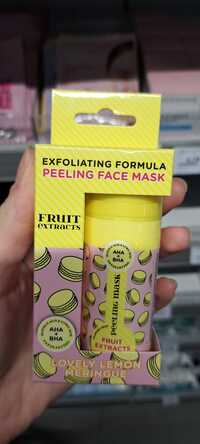 LOVELY LEMON MERINGUE - Peeling face mask fruit extract