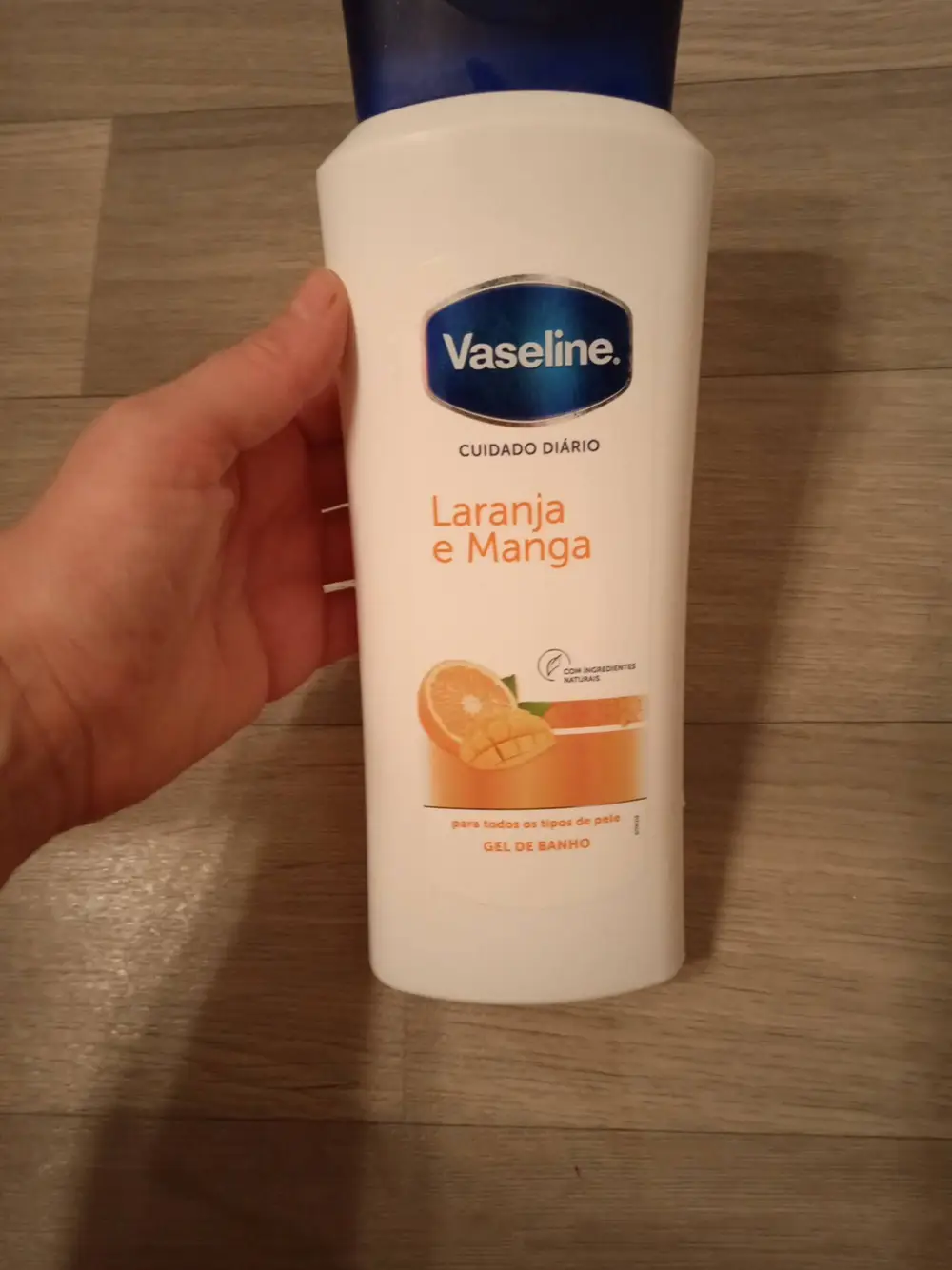 VASELINE - Laranja e manga - Gel de banho