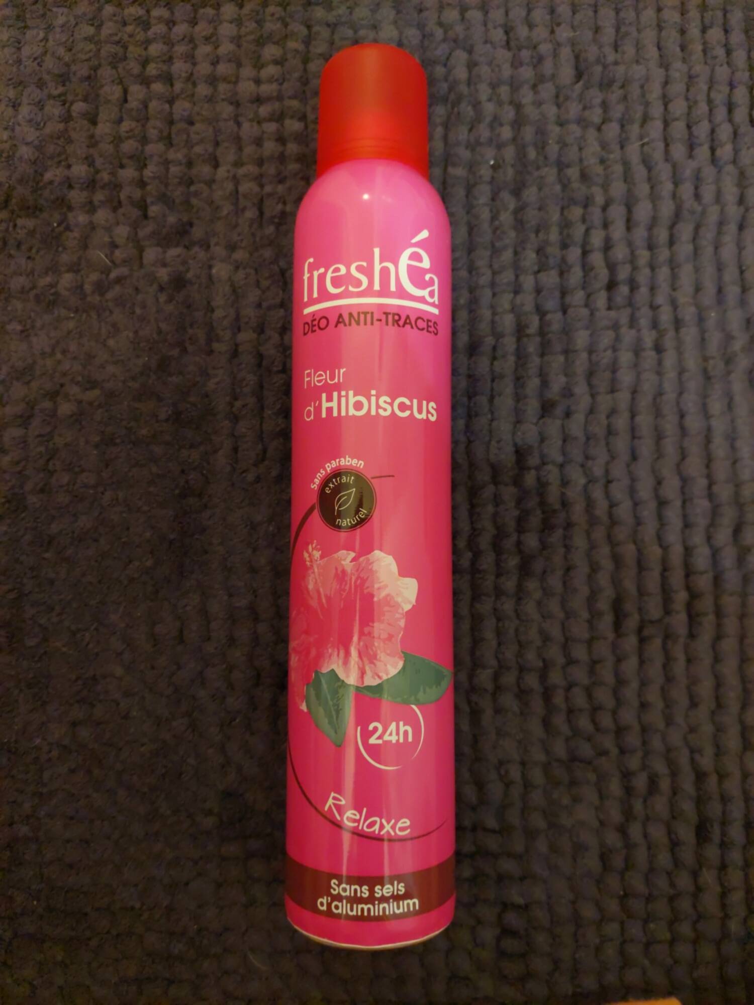 FRESHÉA - Déo anti-traces fleur d'hibiscus 24h