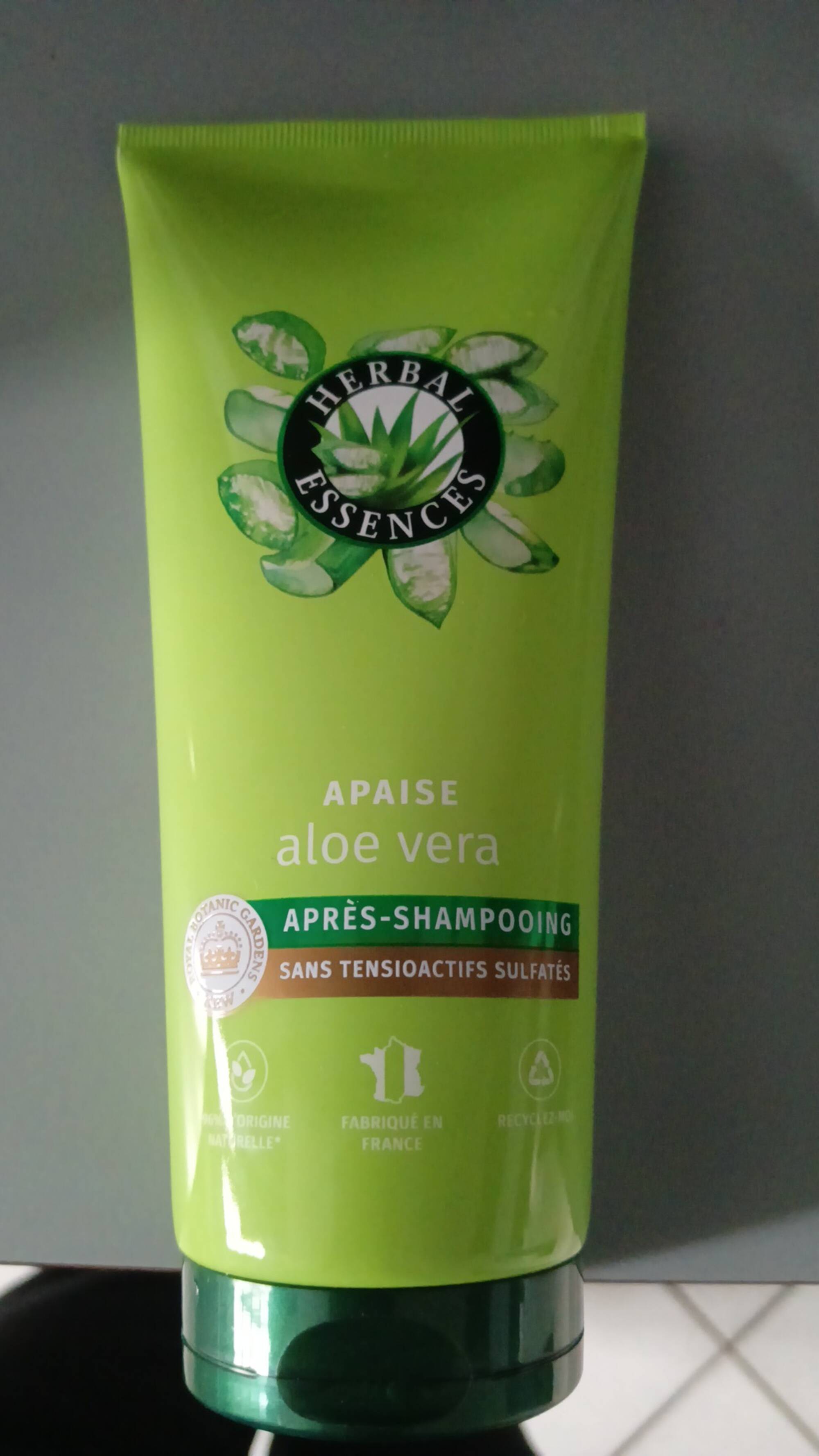 HERBAL ESSENCES - Apaise - Après-shampooing aloe vera