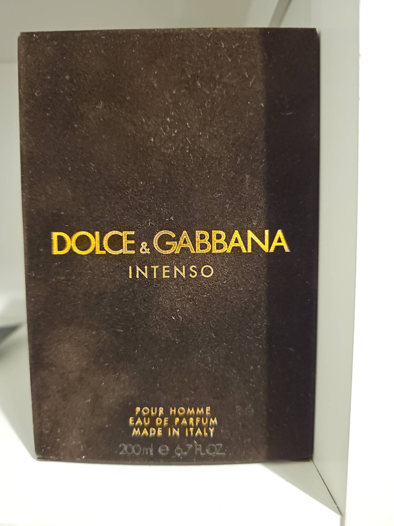 DOLCE & GABBANA -  Intenso - Eau de parfum pour homme