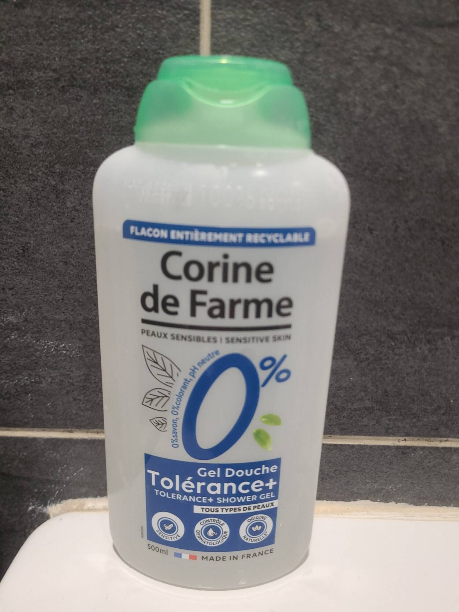 CORINE DE FARME - Gel douche tolerance+