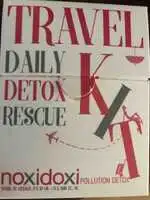 TRAVEL - Dailly detox rescue kit - Nettoyant + Démaquillant détox