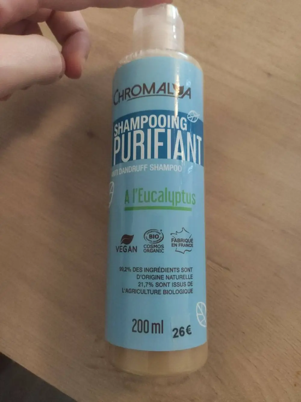CHROMALYA - Shampooing purifiant à l'eucalyptus