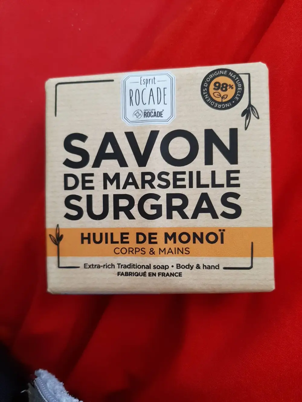 ROCADE - Savon de Marseille surgras huile de Monoï